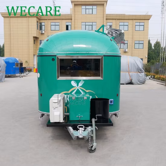 Wecare Food Car Taco Truck Мобильный трейлер-бар Кекс Грузовик с жареной курицей и палаткой