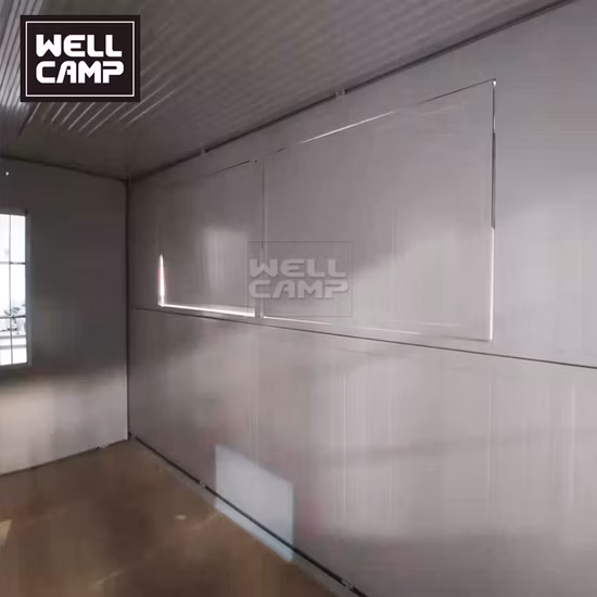 20-футовый мобильный портативный складной расширяемый городской уличный контейнер для кафе или закусок