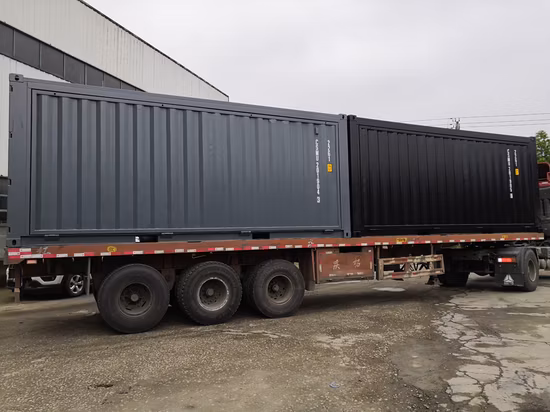 Bau eines Контейнерные кафе