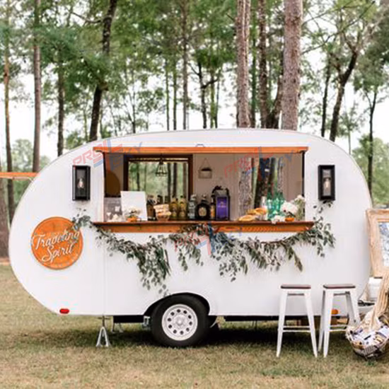 Передвижной прицеп для тележки для фаст-фуда, прицеп для еды в США, передвижной прицеп для кухни фаст-фуда