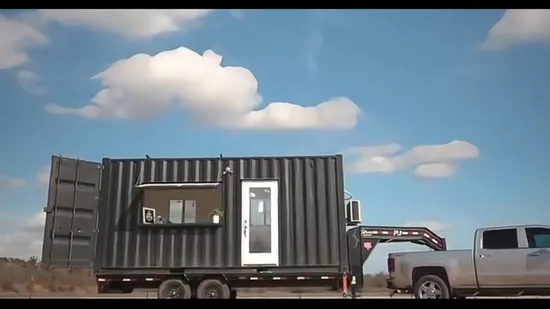 20-футовый контейнер Versandcontainer для кафе, ресторана, контейнерного магазина в Китае